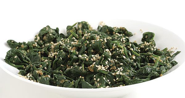 sesame spinach