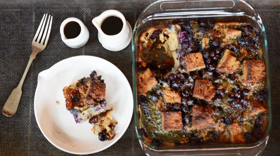 Blueberry French Toast Casserole