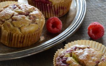 Keto Raspberry Lemonade Muffins