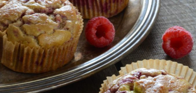 Keto Raspberry Lemonade Muffins