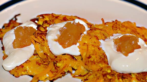 Butternut Squash Latkes