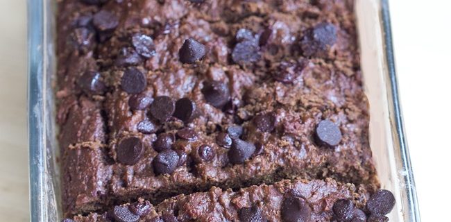 Gooey Chocolate Coconut Banana Bread