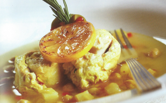 Mediterranean Poached Chicken