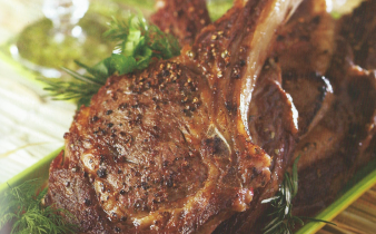 Rib Steak Au Poivre